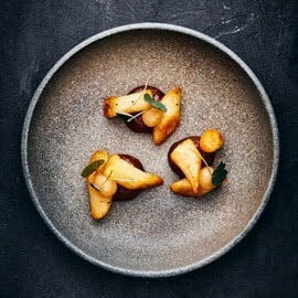 Schorseneren met Mexicaanse Mole en gember Schorseneren met Mexicaanse Mole en gember