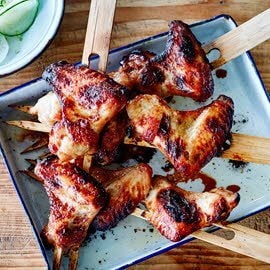 BBQ kippenvleugels uit Kuala Lumpur BBQ kippenvleugels uit Kuala Lumpur
