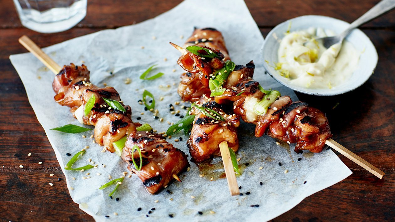 Negima Yakitori – Recept