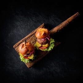 Mini Wagyu burger Mini Wagyu burger