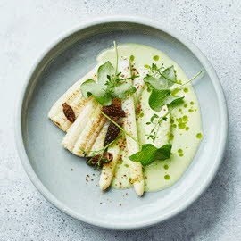 Tongfilet met asperges en spitskool Tongfilet met asperges en spitskool