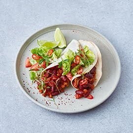 Vegetarische taco's
