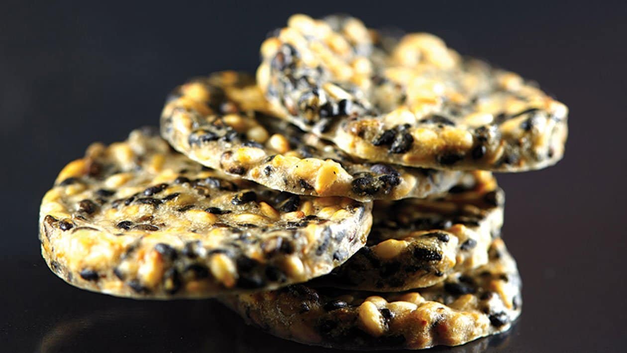 Cracker van sesam – Recept
