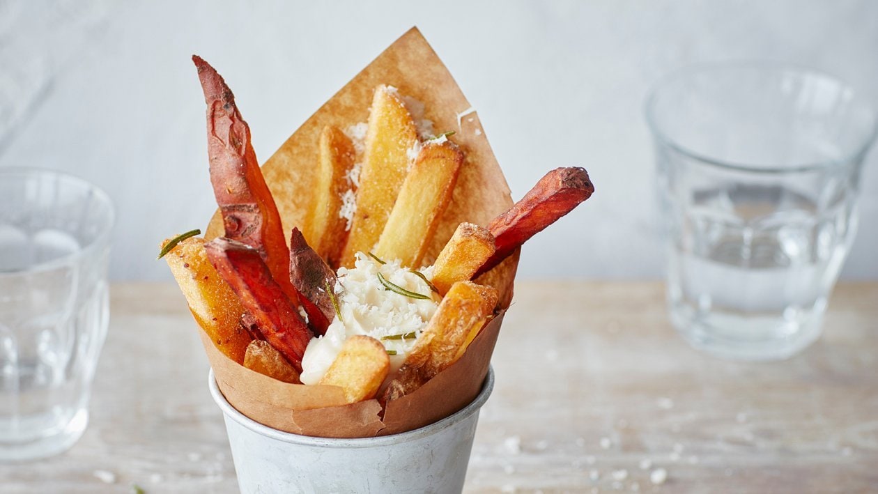 kalender winkelwagen leider Gourmet Frites