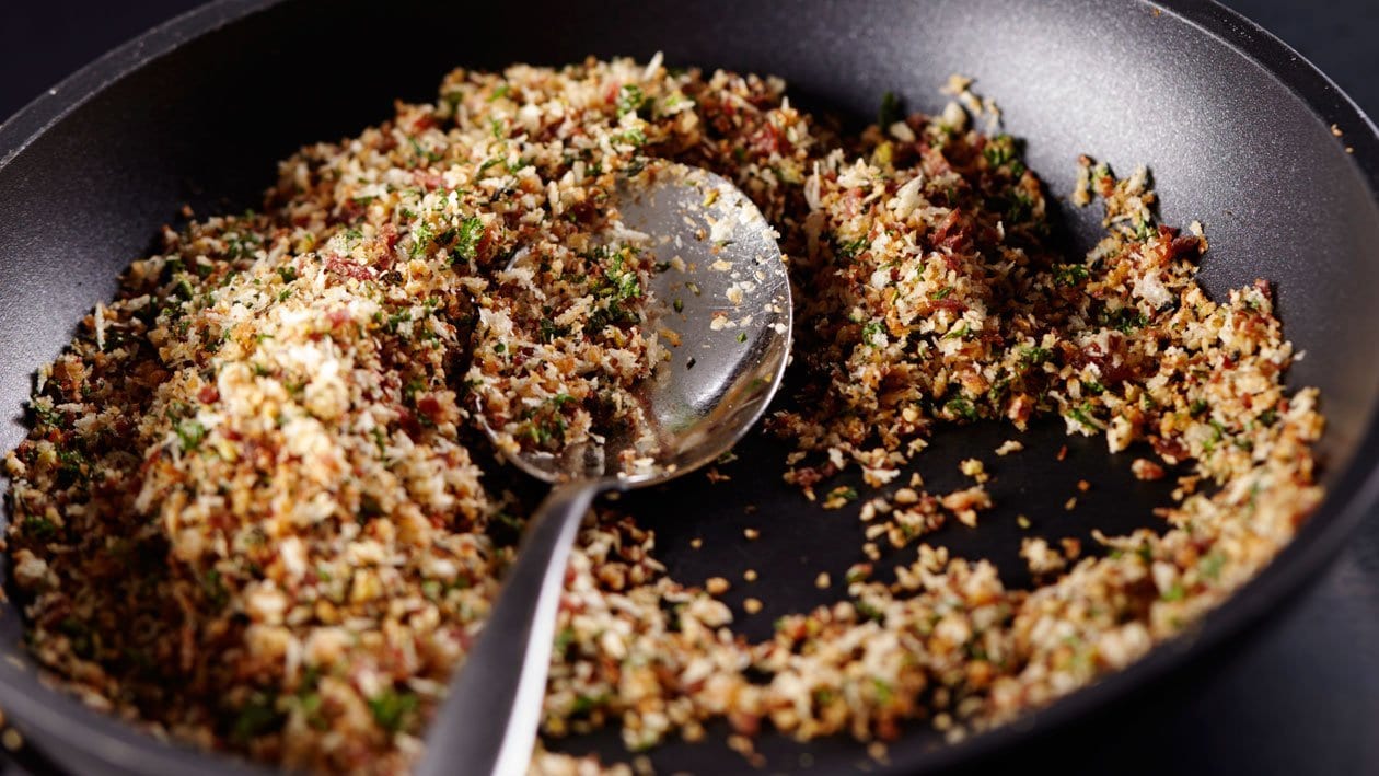 Pangrattato van wildzwijn – Recept