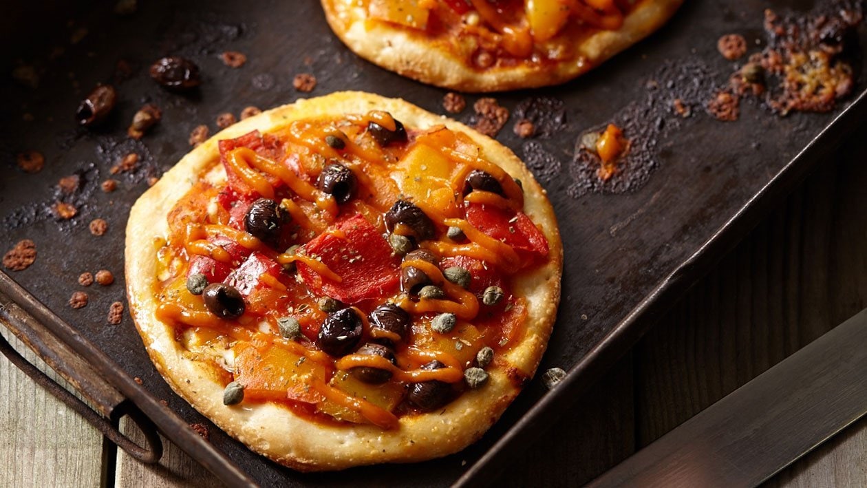 Pizza Peperonata – Recept