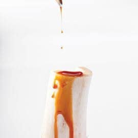 Rode wijnsaus met merg