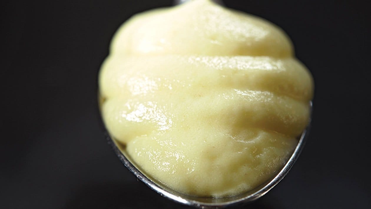 Warm aardappelschuim – Recept