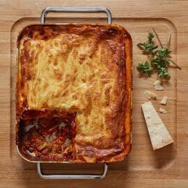 Lasagne met geroosterde groenten