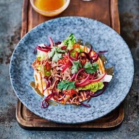 Soft tortilla met ''pulled pork"