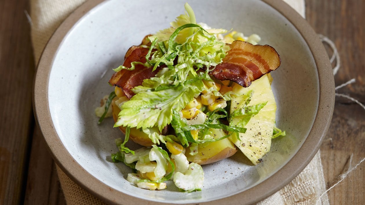 Gepofte aardappelsalade – Recept