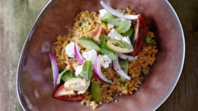 Taboulé met Griekse salade