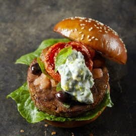 Ossobuco burger met gremolata Ossobuco burger met gremolata