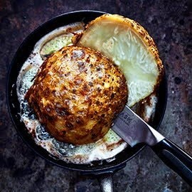 Gebraden knolselderij