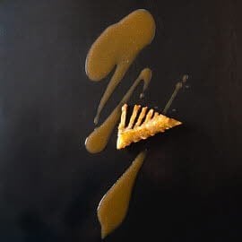 Jus van geroosterde tarbotgraten