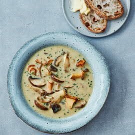 Bospaddenstoelensoep