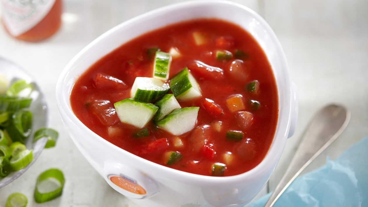 Gazpacho (ijskoud geserveerd) – Recept