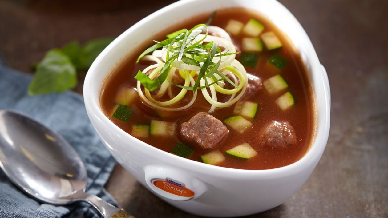 Heldere tomatensoep – Recept