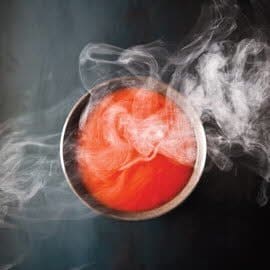 Lichtgerookt tomatensoepje