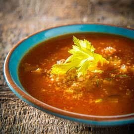 Marokkaanse groentesoep Marokkaanse groentesoep