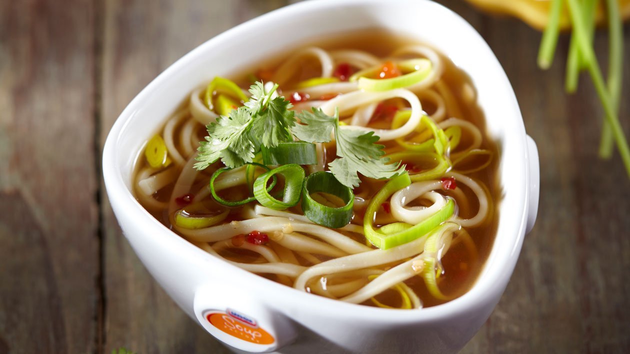 Noedelssoep met sweet chili – Recept