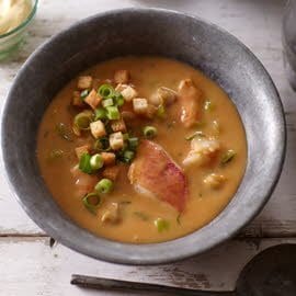 Vissoep uit Bretagne met venkel en lavas - Unox