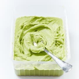 Crème doperwten geitenkaas