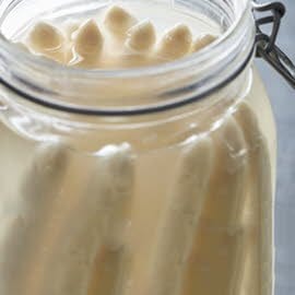Gefermenteerde asperges