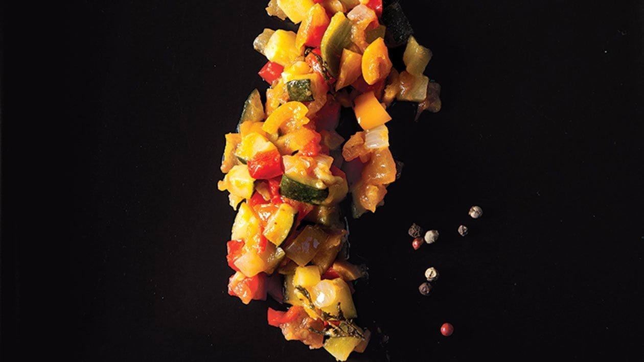 Piperade van Provençaalse groenten met staartpeper – Recept
