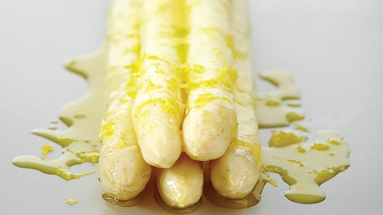 Sous vide asperges met citroen en olijfolie – Recept