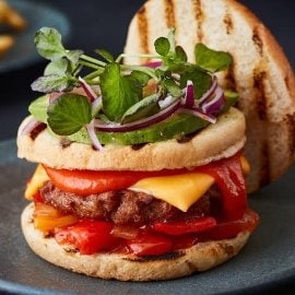 Vegetarische Californische burger Vegetarische Californische burger