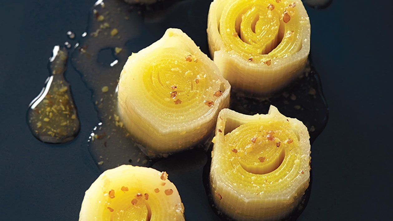 Zoetzure prei – Recept