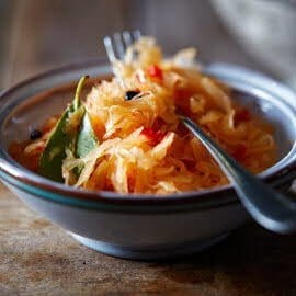 Zuurkool met paprika