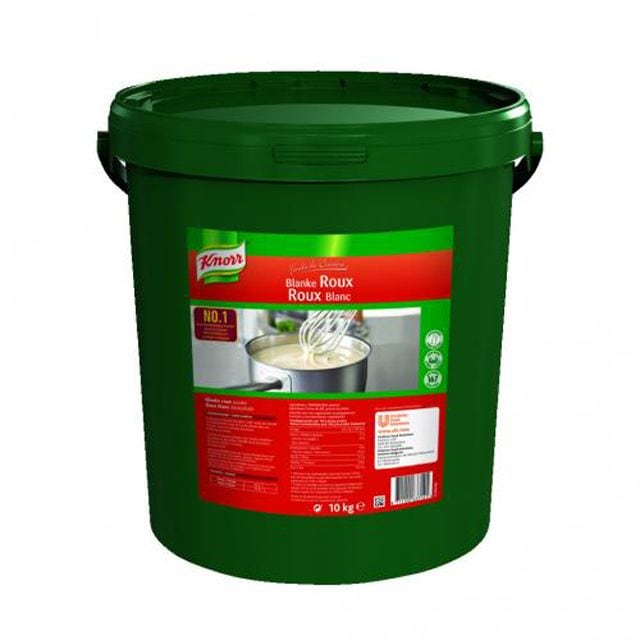 Knorr Blanke Roux Korrels 10kg - Knorr Roux bindt je sauzen, perfect in een oogwenk, elke keer opnieuw.