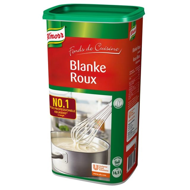 Knorr Blanke Roux Korrels 1kg - Knorr Roux bindt je sauzen, perfect in een oogwenk, elke keer opnieuw.