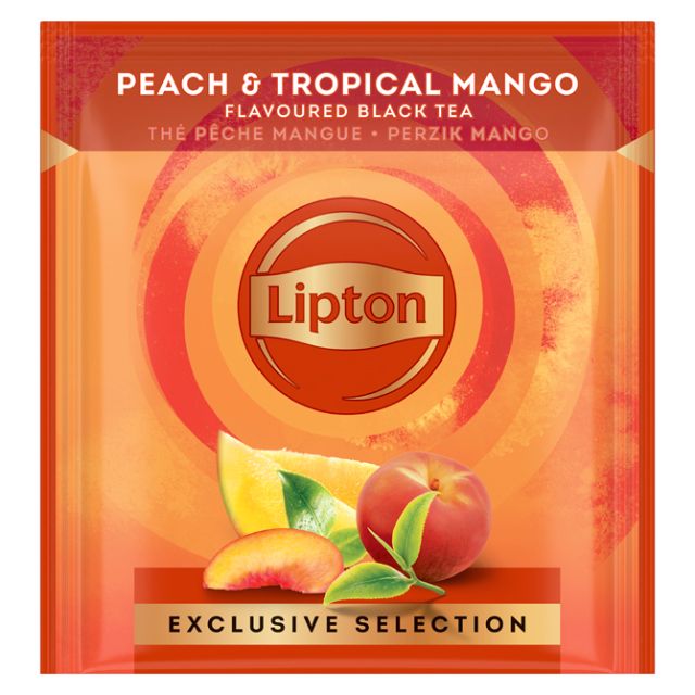 Lipton Exclusive Selection Thee Perzik Mango 25 zakjes - 