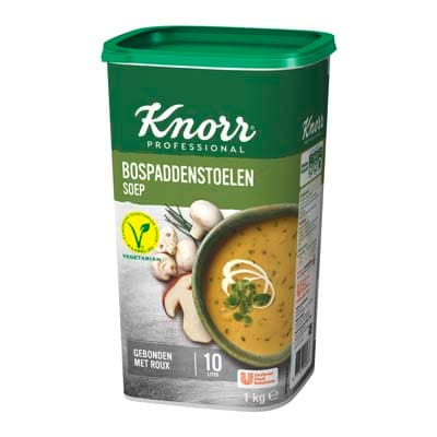 Knorr Klassiek Bospaddenstoelensoep Poeder opbrengst 10L - 