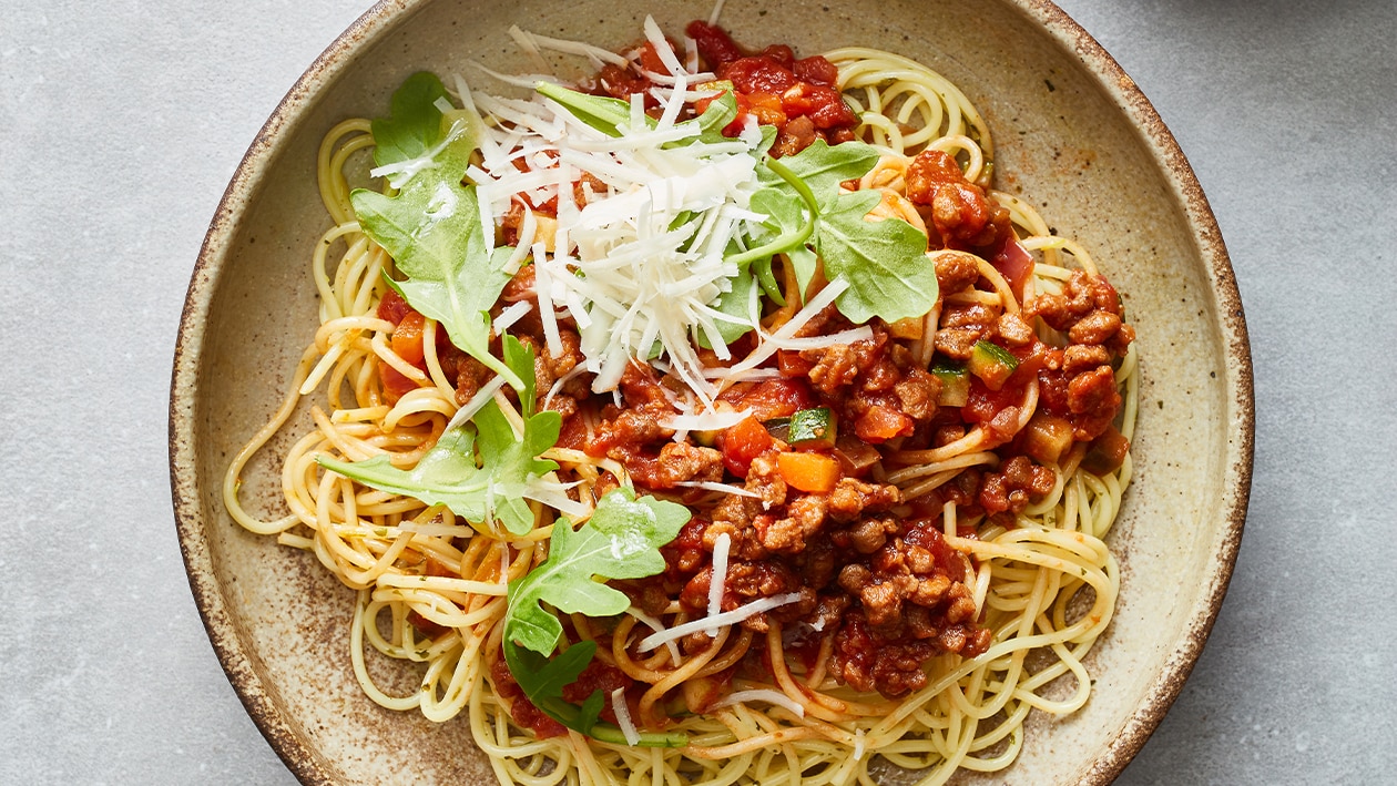 Vegetarische spaghetti – Recept