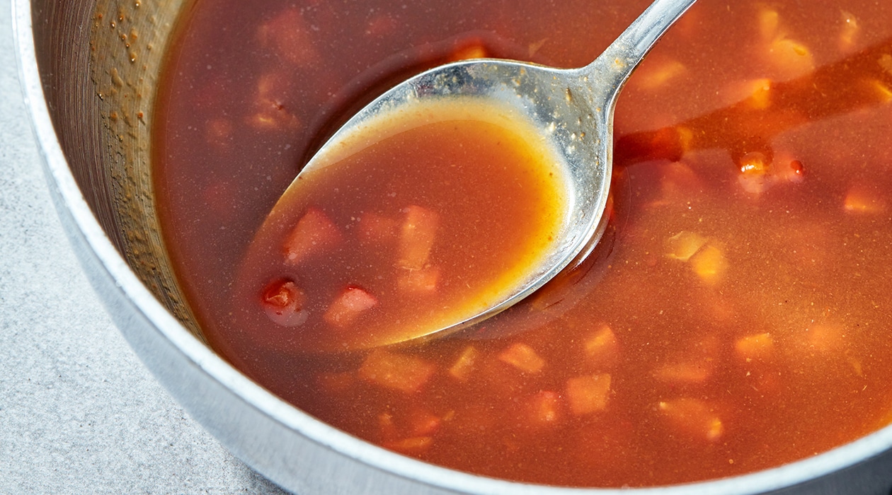 Gerookte paprika jus – Recept
