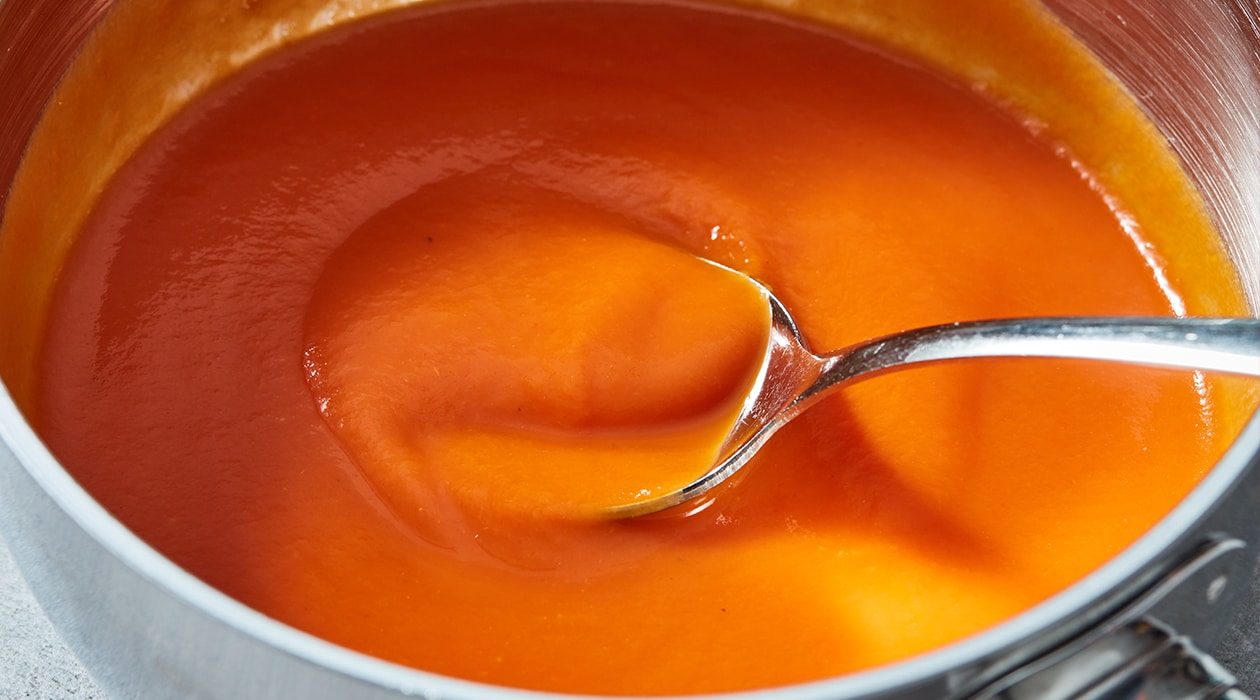 Geroosterde paprika coulis – Recept