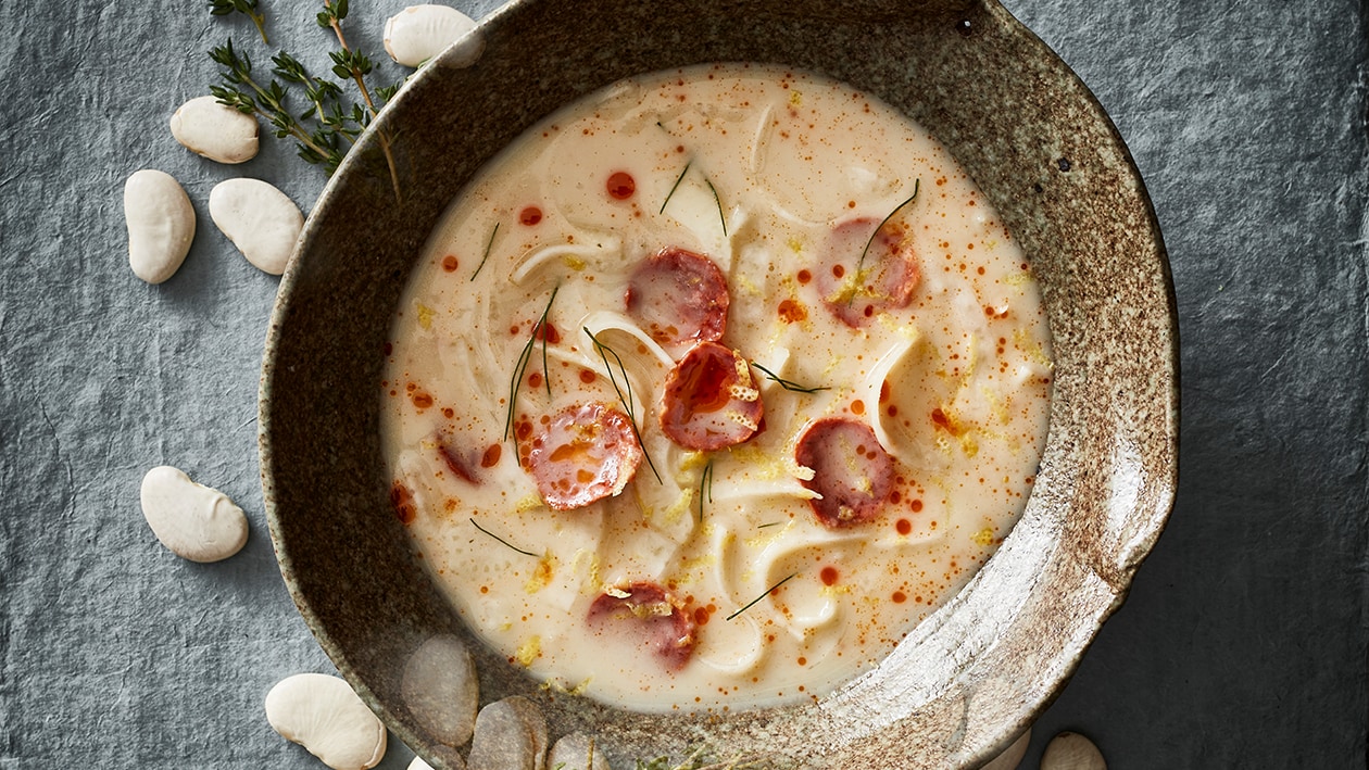 Witte bonen soep met venkel en chorizo – Recept