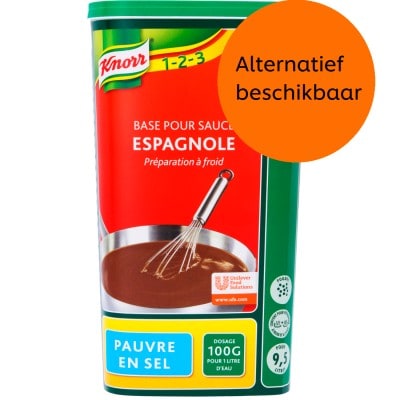 Knorr 1-2-3 Espagnole Saus Zoutarm 0,95kg - 