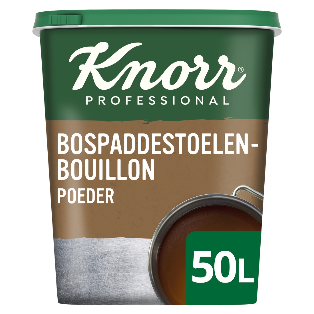 Knorr Bospaddenstoelenbouillon Authentiek Poeder opbrengst 50L - 
