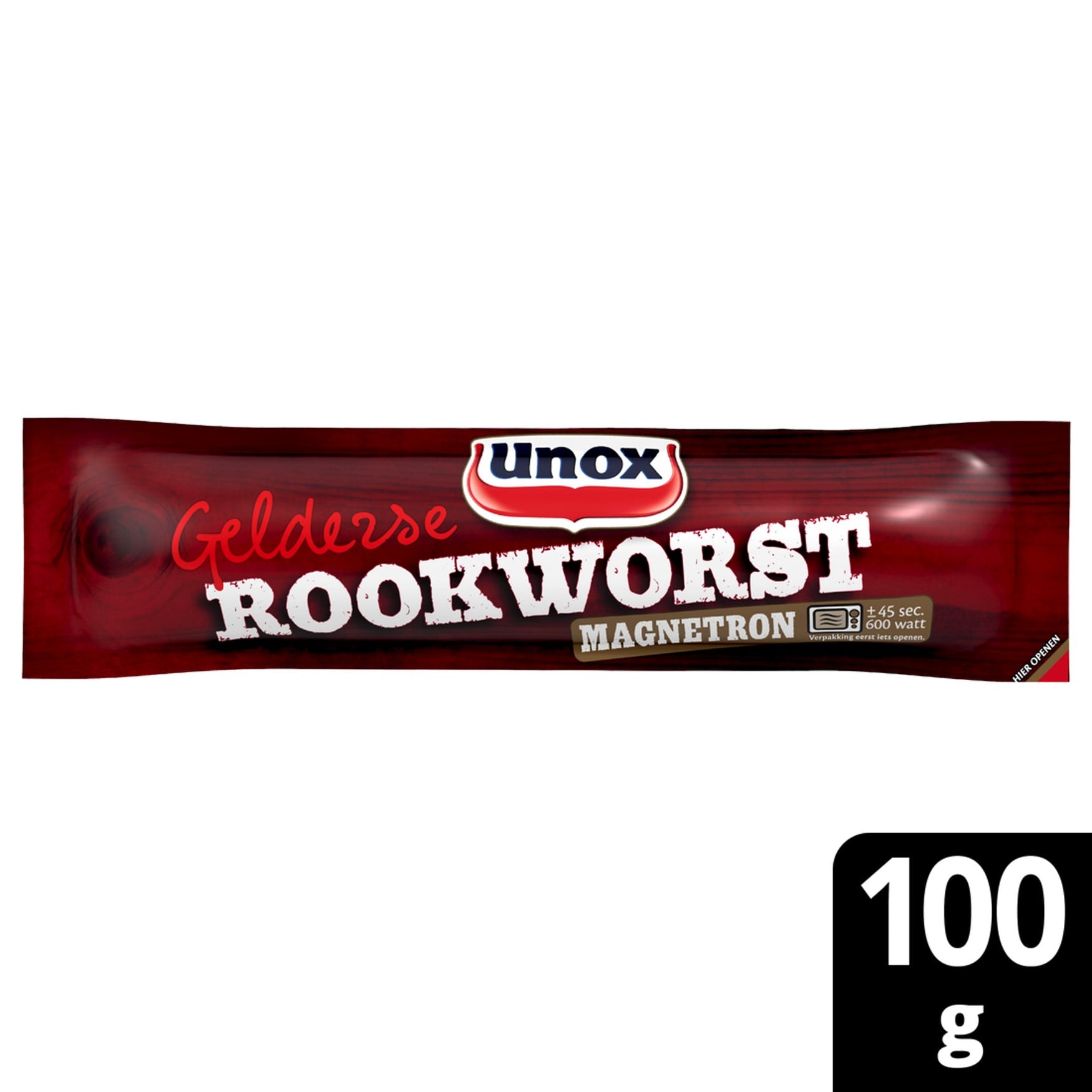 Unox Gelderse Rookworst Magnetron 100g - 