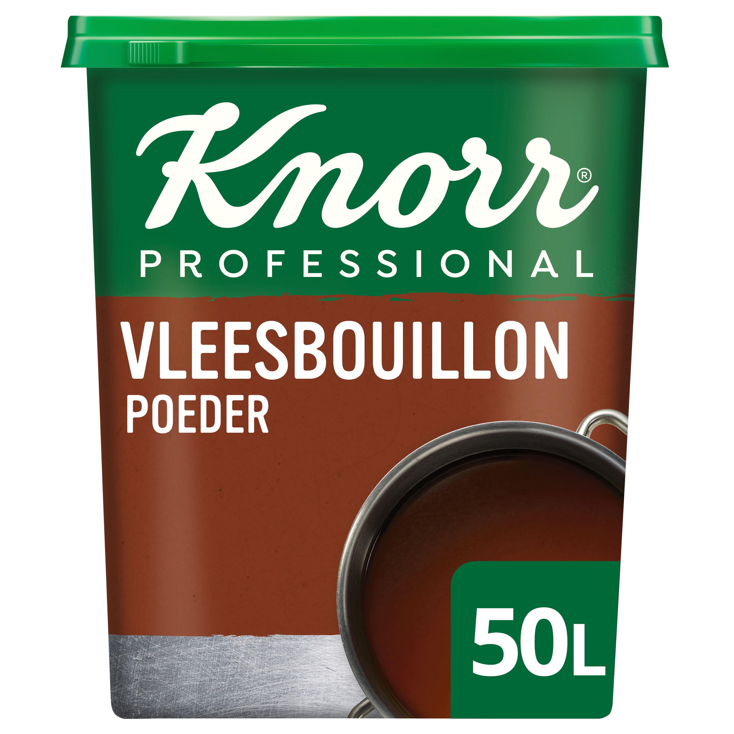 Knorr Vleesbouillon Authentiek Poeder opbrengst 50L - 