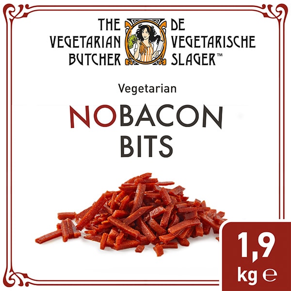 De Vegetarische Slager NoBacon Vegetarisch Geroockt Spek 1.9 kg
