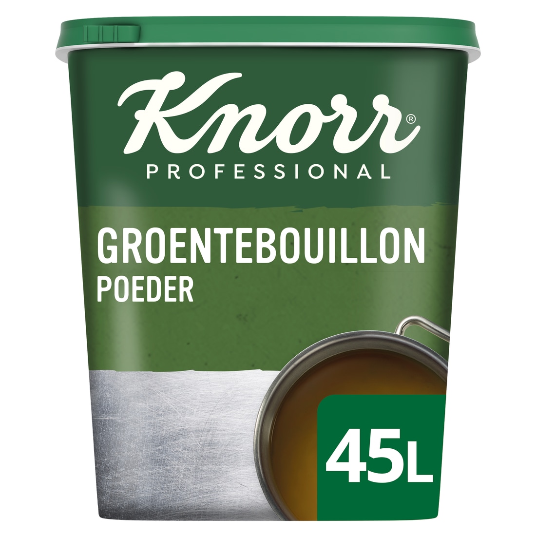 Knorr Groentebouillon Authentiek Poeder opbrengst 45L - 