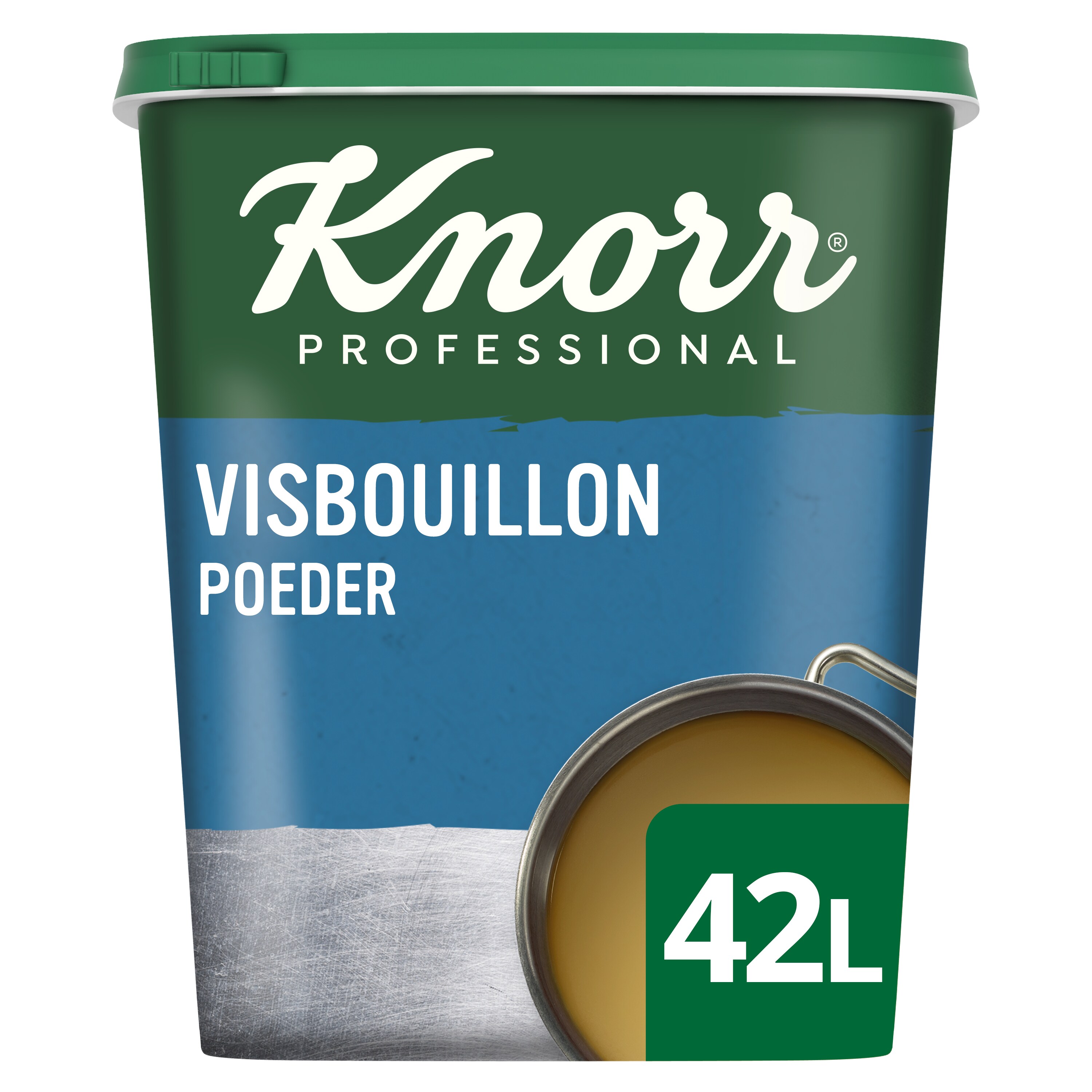 Knorr Visbouillon Authentiek Poeder opbrengst 42L - 