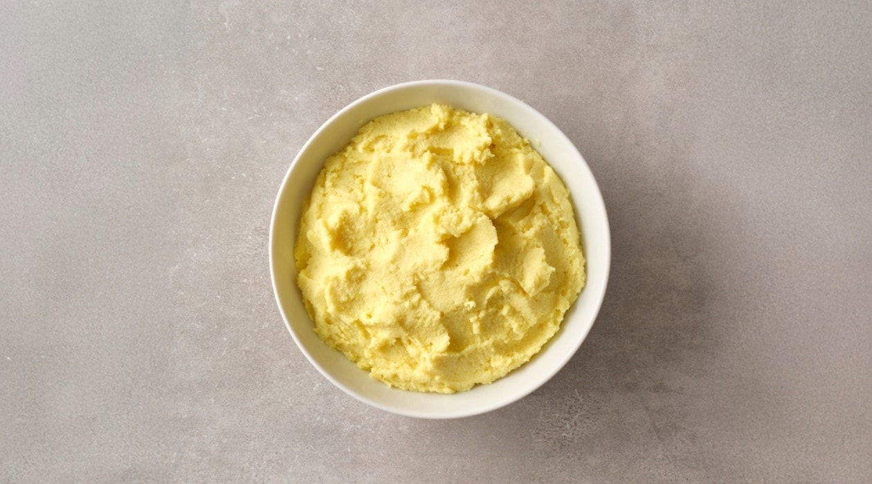 Aardappelpuree met kerrie en knoflook – Recept