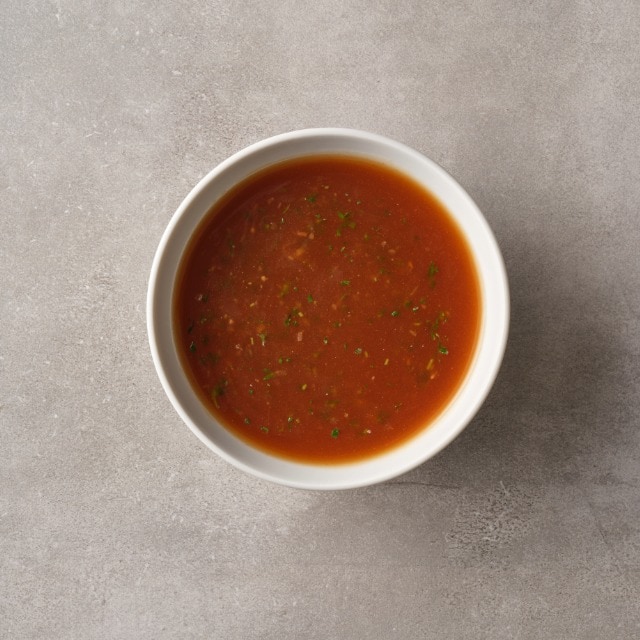 Kruidige tijm jus (koude basis)